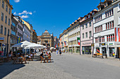 Market place in Konstanz, Germany