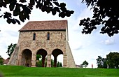 Romanesque royal hall of Lorsch, UNESCO World Heritage Site, Middle Ages, Hesse, Germany