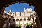 claustro Alto, Monasterio de San Juan de los Reyes, Toledo, Castilla-La Mancha, Spain