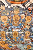 Frescoes, Elijah the Prophet Church, UNESCO World Heritage Site, Yaroslavl, Yaroslavl Oblast, Russia