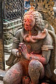 Statue of Garuda at Changu Narayan Temple in Kathmandu Valley, Nepal