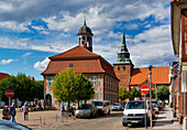 Marktplatz, Boizenburg, Mecklenburg-Vorpommern, Deutschland