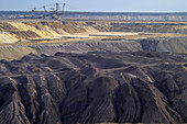 Opencast mining landscape in Fürst-Pücklerland IBA Welzow