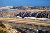 Opencast mining landscape in Fürst-Pücklerland IBA Welzow
