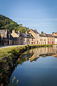 Fourgeres village, Ille-et-Vilaine, Brittany, France.