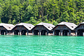 Königssee, Nationalpark Berchtesgaden, Schönau am Königssee, Berchtesgadener Land, Oberbayern, Bayern, Deutschland