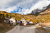 Alpe Devero (Naturpark Alpe Veglia und Alpe Devero, Baceno, Provinz Verbano Cusio Ossola, Piemont, Italien, Europa)