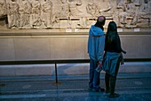 England, London, Bloomsbury, The British Museum, The Parthenon Sculptures, auch bekannt als The Elgin Marbles