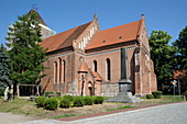 City church St. Marien in Plau am See, Mecklenburg-Western Pomerania, Germany