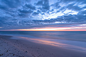 Morgenstimmung am Strand von Rosenfelde, Ostsee, Ostholstein, Schleswig-Holstein, Deutschland