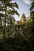 Emichsburg im Schlossgarten „Blühender Barock“, Schloss Ludwigsburg, Metropolregion Stuttgart, Baden-Württemberg, Deutschland