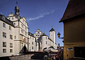 Deutschordenschloss in Bad Mergentheim, Romantische Straße, Baden-Württemberg, Deutschland, Europa