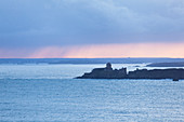 The Fort la Latte in the morning light. Brittany, France