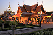 Thailand, Bangkok, Loha Prasart Temple, Maha Chetsadabodin Royal Pavilion, 