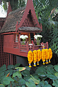 Thailand, Bangkok,  Jim Thompson House, spirit house, 