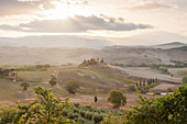 Val d'Orcia, Toskana, Italien