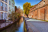 Ratzengraben in Memmingen, Bavaria, Germany