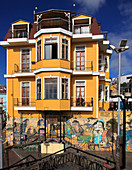 Chile, Valparaiso, Haus, traditionelle Architektur