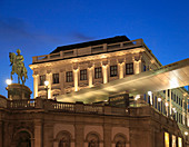 Österreich, Wien, Albertina, Kunstmuseum, Erzherzog Albrecht, Statue
