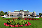 Austria, Vienna, Oberes Belvedere, palace, garden, 