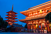 Sensoji temple, Asakusa, Tokyo, Japan