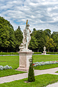 Munich, Bavaria, Germany. The landscape garden of the Nymphenburg Palace