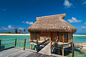Pearl Beach Resort, Tikehau, Tuamotu-Archipel, Französisch-Polynesien.