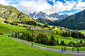 Santa Magdalena im Tal von Funes. Europa, Italien, Südtirol, Santa Magdalena, Provinz Bozen.