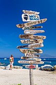 Frankreich, Corse-du Sud (2A), Golf von Ajaccio, Strand von Portigliolo