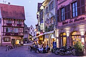 France, Haut Rhin, Alsace Wine Route, Colmar, place of the Ancienne Douane