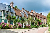 Frankreich, Oise, Gerberoy, Dorf Picard Pays de Bray als schönste Dörfer Frankreichs bezeichnet