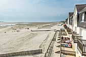 Frankreich, Somme, Baie de Somme, Le Crotoy, la plage