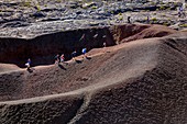 Frankreich, Insel Reunion, Nationalpark Reunion, von der UNESCO zum Weltkulturerbe erklärt, Vulkan Piton de la Fournaise, Krater Formica Leo