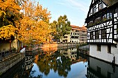 Frankreich, Bas Rhin, Straßburg, Altstadt, die von der UNESCO, dem Petite France District, zum Weltkulturerbe erklärt wurde