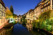 Frankreich, Bas Rhin, Straßburg, Altstadt, die von der UNESCO, dem Petite France District, zum Weltkulturerbe erklärt wurde