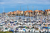 Frankreich, Landes, Capbreton, der Yachthafen