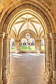 France, Correze, Tulle, cloister of Notre Dame cathedral, Vezere valley