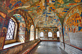 Fresken, Kirche Johannes des Täufers, UNESCO-Weltkulturerbe, Jaroslawl, Jaroslawl, Russland, Europa