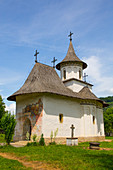Church of the Holy Cross, 1487, UNESCO World Heritage Site, Patrauti, Suceava County, Romania, Europe