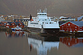 Hurtigrutenmuseum, Hurtigrutemuseet in Stokmarknes, MS Finnmarken, Hadselöya, Hadsel Island, Langöysundet, Vesteralen, Nordland, Norway, Europe