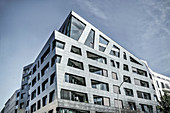 Modern architecture by Daniel Libeskind, Sapphire residential building, Torstrasse, Berlin Mitte, Germany