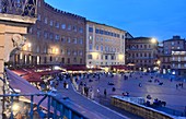 at Piazza del Campo, Siena, Tuscany, Italy