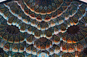 Schöne Kunstwerke im Ahmad Shah Durrani Mausoleum, Kandahar, Afghanistan, Asien
