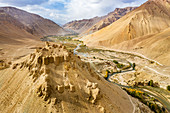 Chehel Burj (Festung der vierzig Türme), Provinz Yakawlang, Bamyan, Afghanistan, Asien