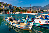 Alanya Harbour, Alanya, Antalya Province, Turkey, Asia Minor, Eurasia