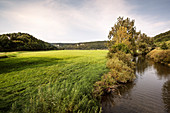Blick in das Donautal, Fridingen an der Donau, Baden-Württemberg, Deutschland