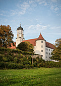 Schloss Höchstädt, Landkreis Dillingen, Bayern, Donau, Deutschland