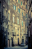 In the streets of Siena, Province of Siena, Tuscany, Italy