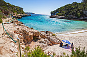 Cala Llombards Bucht auf Mallorca, Spanien