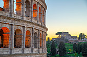 Kolosseum, UNESCO-Weltkulturerbe, Rom, Latium, Italien, Europa